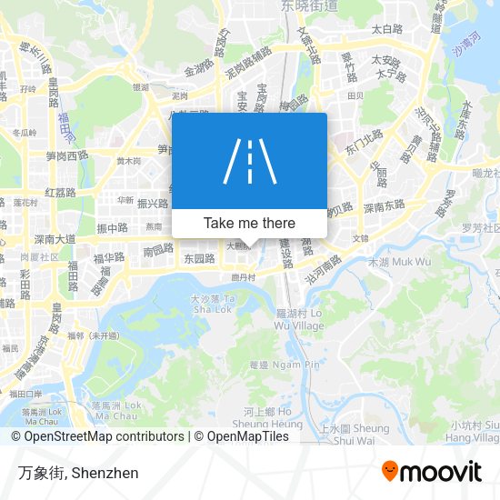 万象街 map