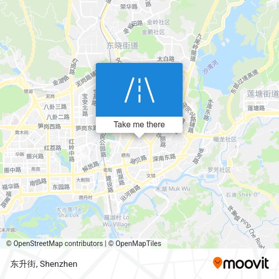 东升街 map
