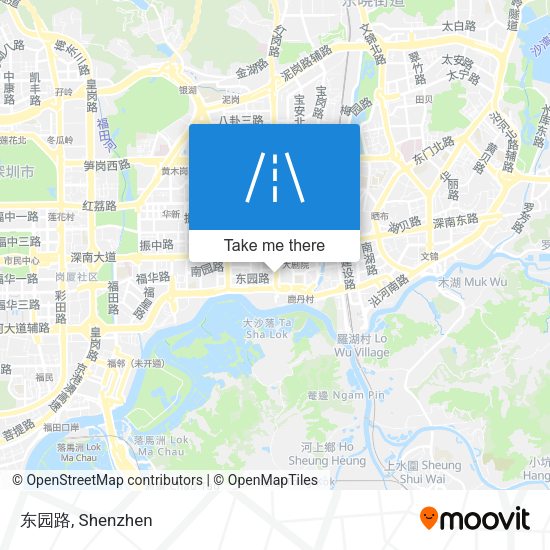 东园路 map