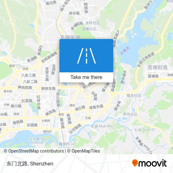 东门北路 map