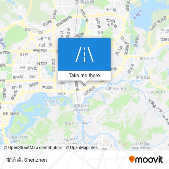 友谊路 map