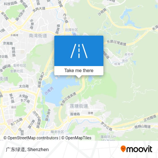 广东绿道 map