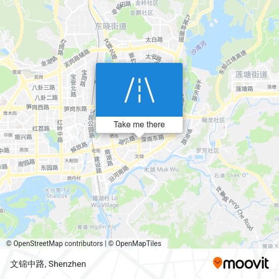 文锦中路 map