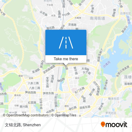 文锦北路 map