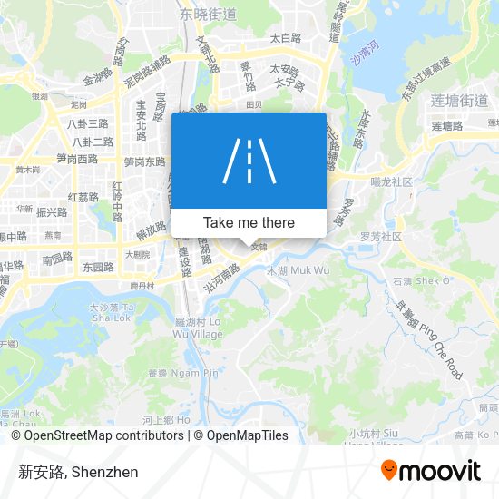 新安路 map