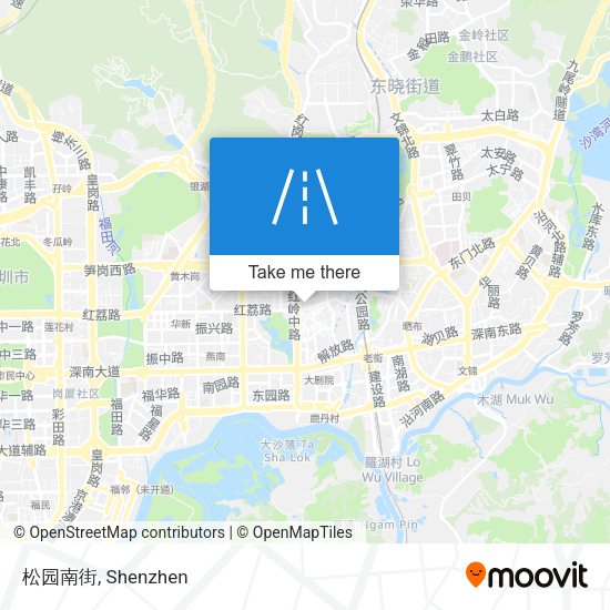 松园南街 map