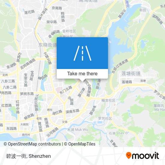 碧波一街 map