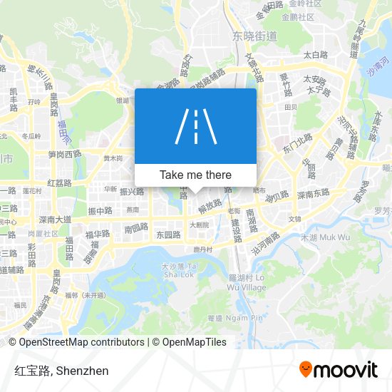 红宝路 map