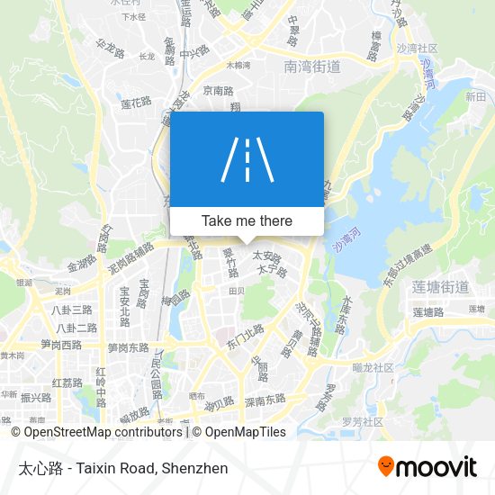 太心路 - Taixin Road map