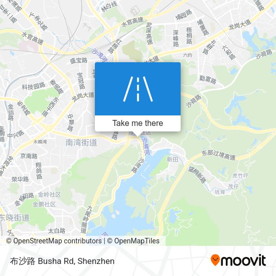 布沙路 Busha Rd map