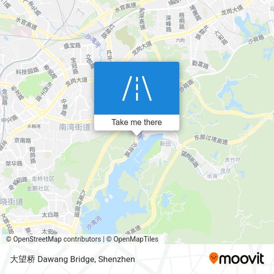大望桥 Dawang Bridge map