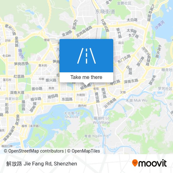 解放路 Jie Fang Rd map