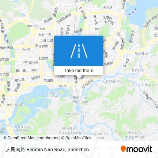 人民南路 Renmin Nan Road map