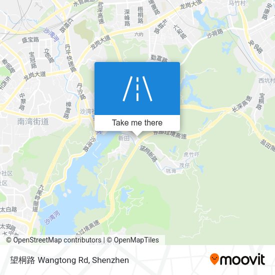 望桐路 Wangtong Rd map