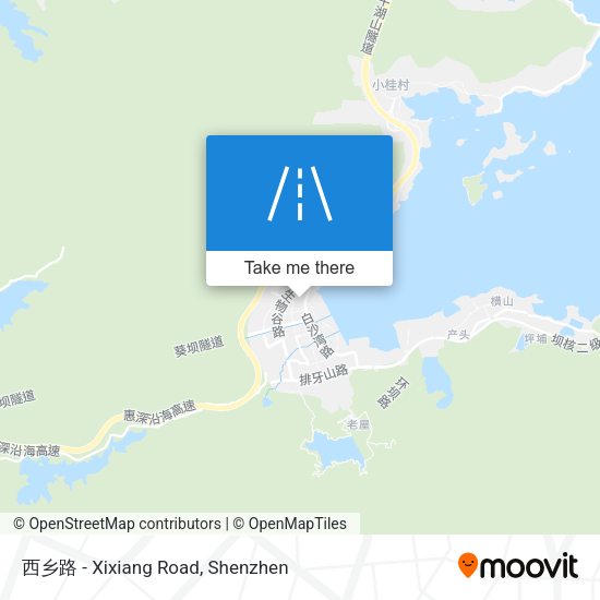 西乡路 - Xixiang Road map