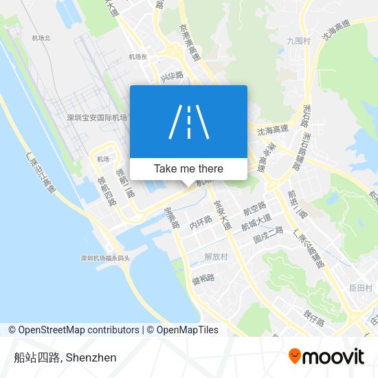 船站四路 map