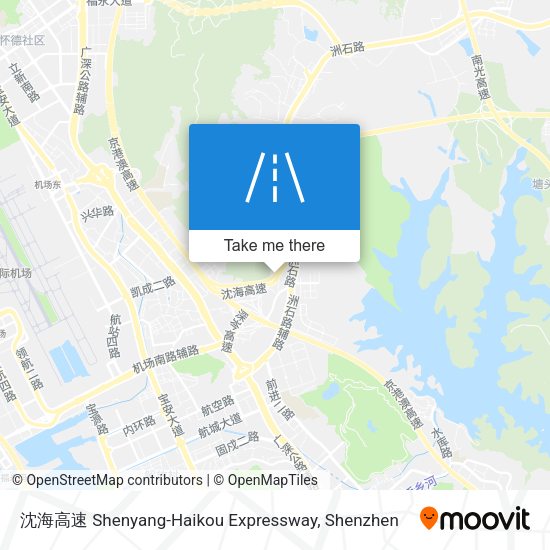 沈海高速 Shenyang-Haikou Expressway map