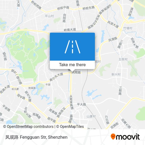 凤观路 Fengguan Str map
