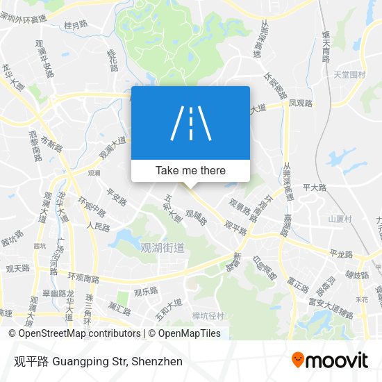 观平路 Guangping Str map