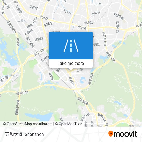 五和大道 map