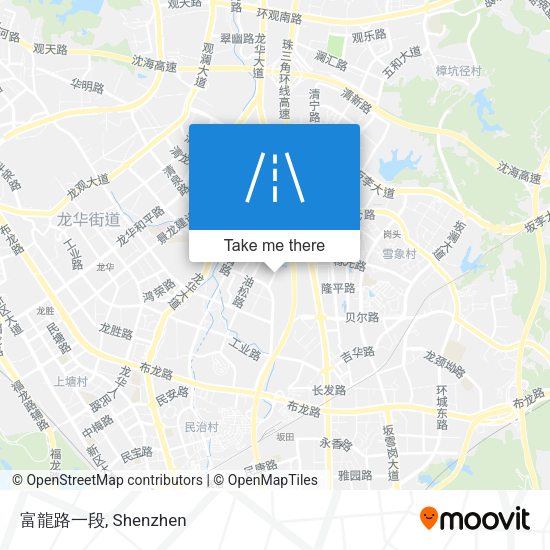 富龍路一段 map