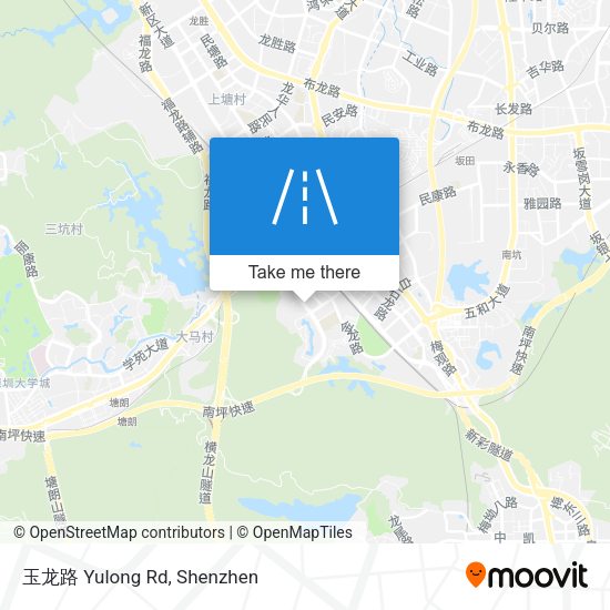玉龙路 Yulong Rd map