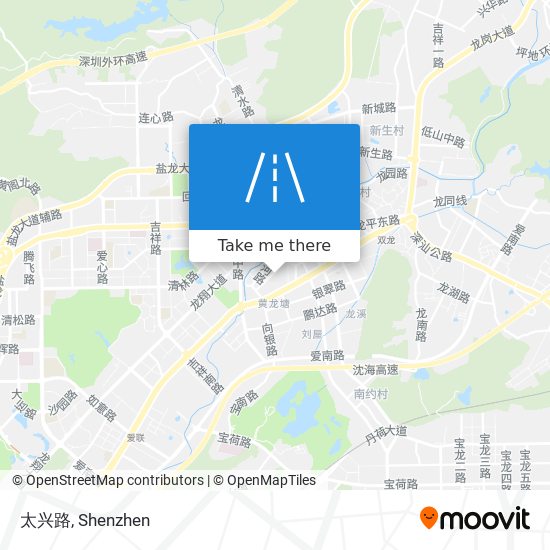 太兴路 map