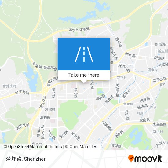 爱坪路 map