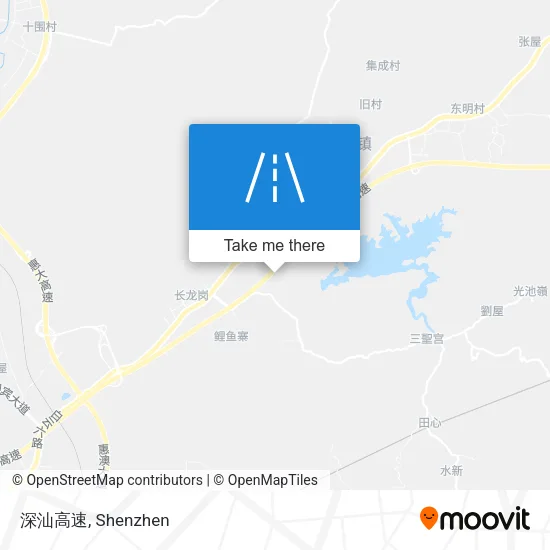 深汕高速 map