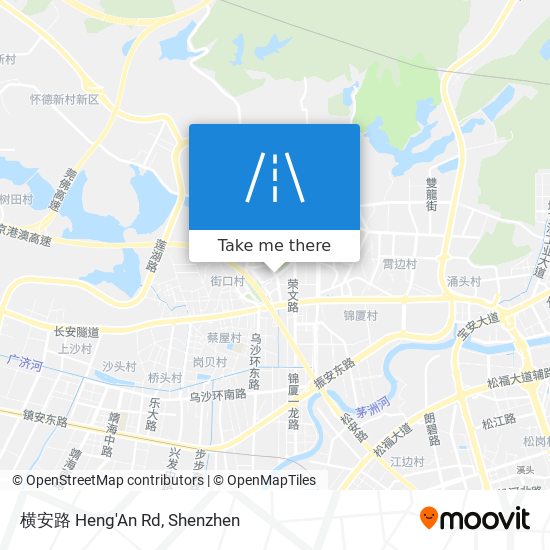 横安路 Heng'An Rd map