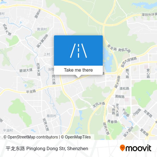 平龙东路 Pinglong Dong Str map