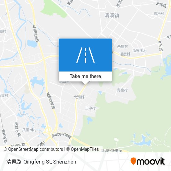 清凤路 Qingfeng St map