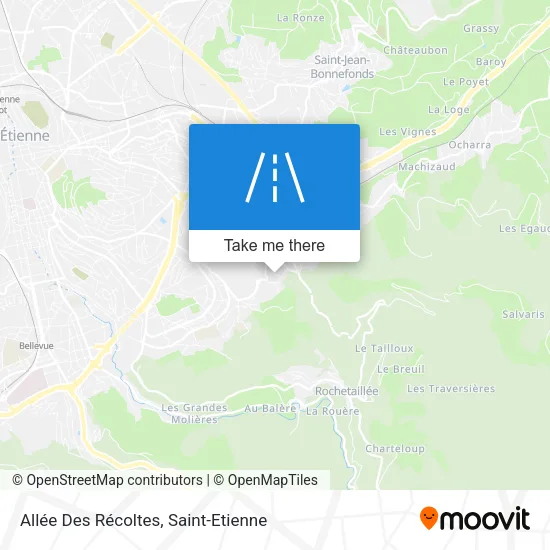 Allée Des Récoltes map