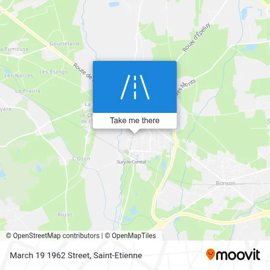 Rue Du 19 Mars 1962 map