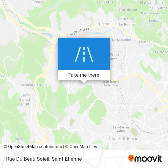 Rue Du Beau Soleil map