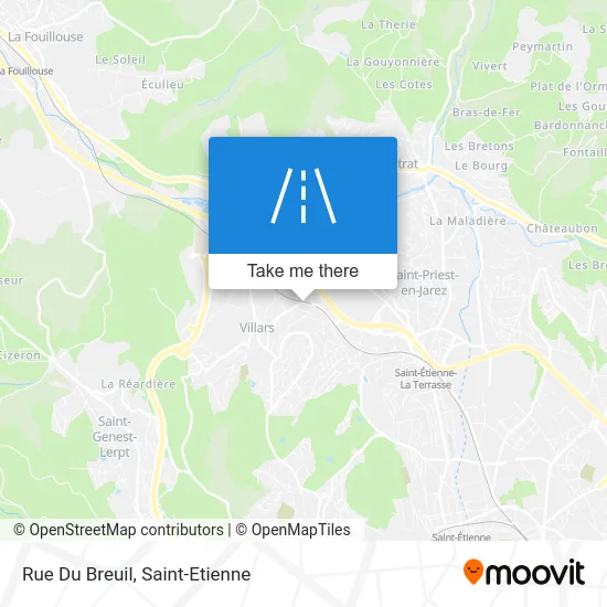 Rue Du Breuil map