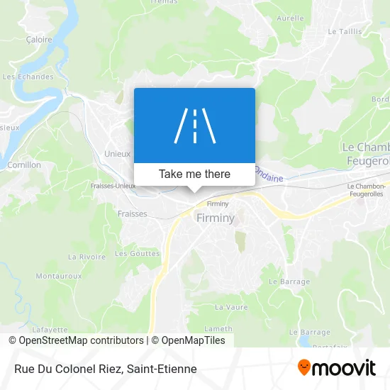 Rue Du Colonel Riez map