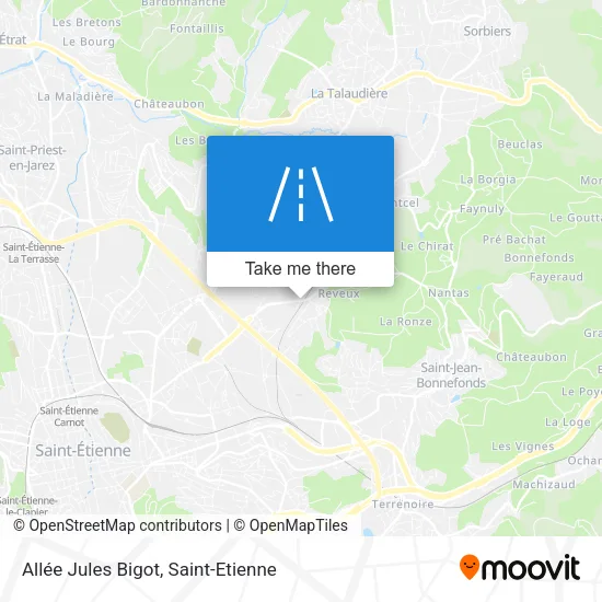 Allée Jules Bigot map