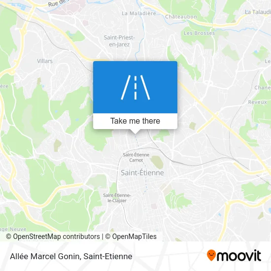 Allée Marcel Gonin map