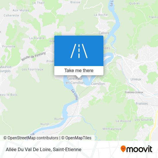 Allée Du Val De Loire map