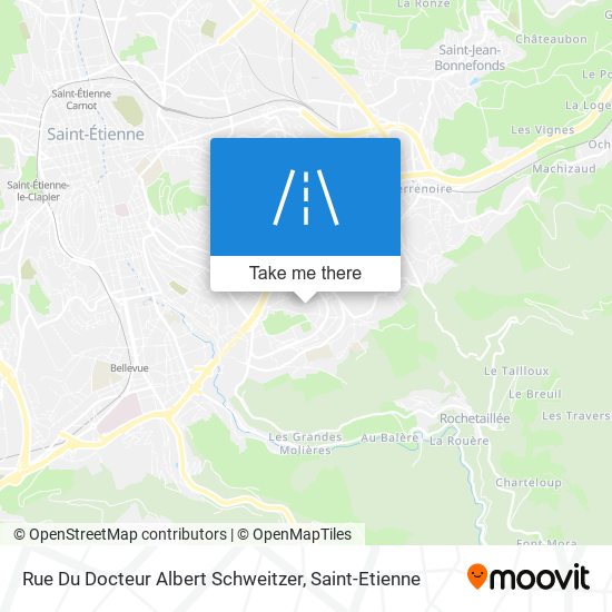 Mapa Rue Du Docteur Albert Schweitzer