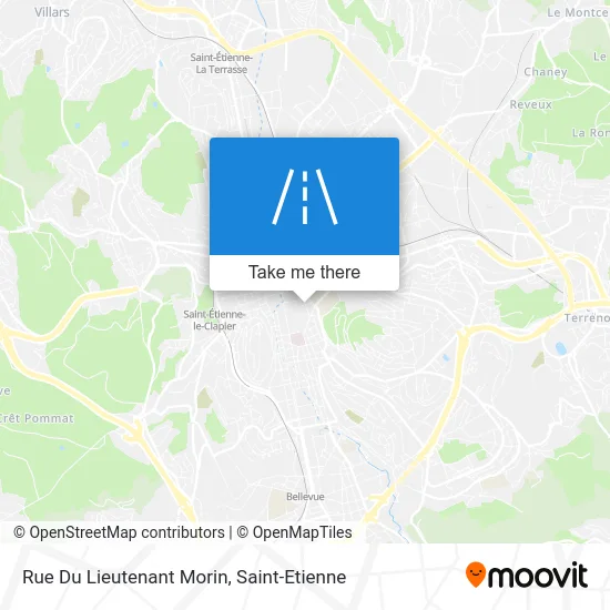 Rue Du Lieutenant Morin map