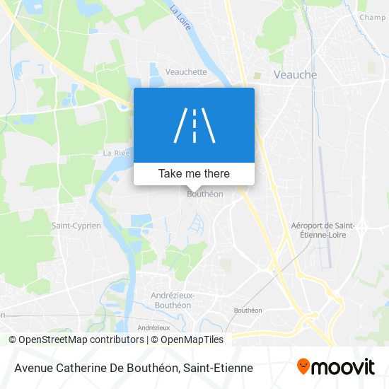 Avenue Catherine De Bouthéon map
