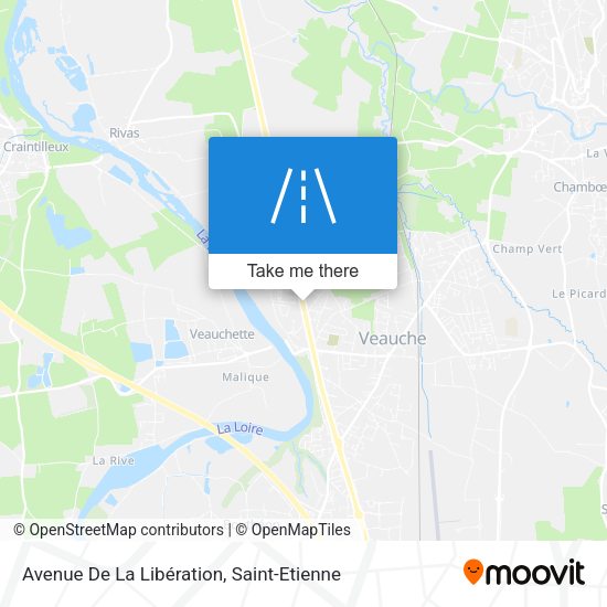 Avenue De La Libération map