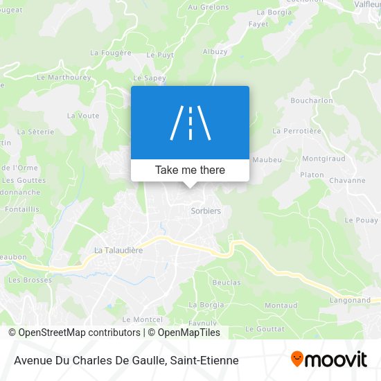 Avenue Du Charles De Gaulle map