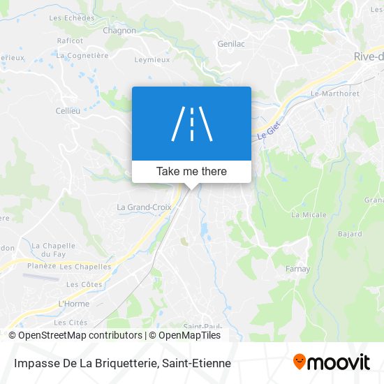 Mapa Impasse De La Briquetterie