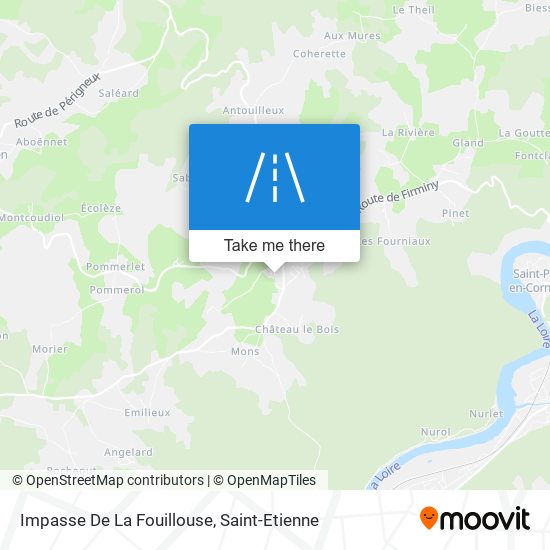 Impasse De La Fouillouse map