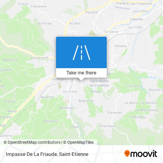 Impasse De La Friaude map