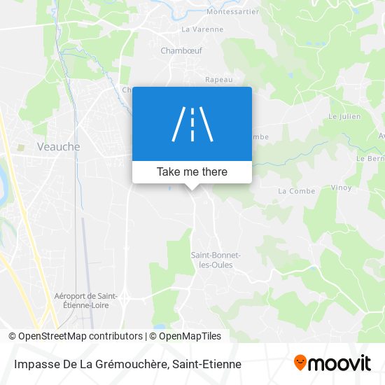 Impasse De La Grémouchère map