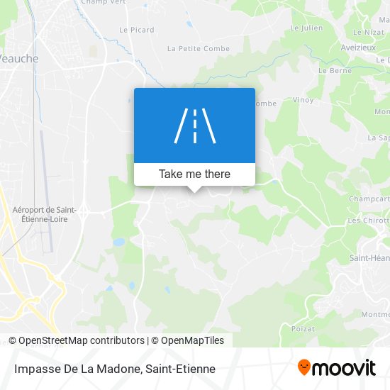 Mapa Impasse De La Madone